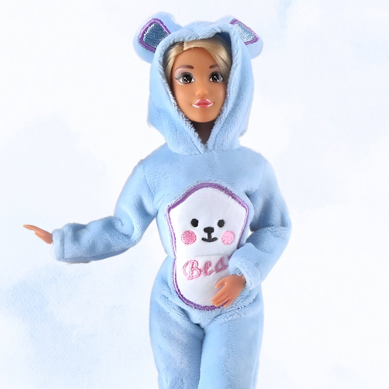 Lėlių rinkinys su kombinezonais 2 vnt. WOOPIE ROYAL