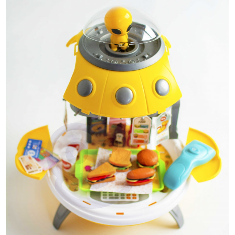 Greito maisto parduotuvė ir kuprinės projektorius Woopie