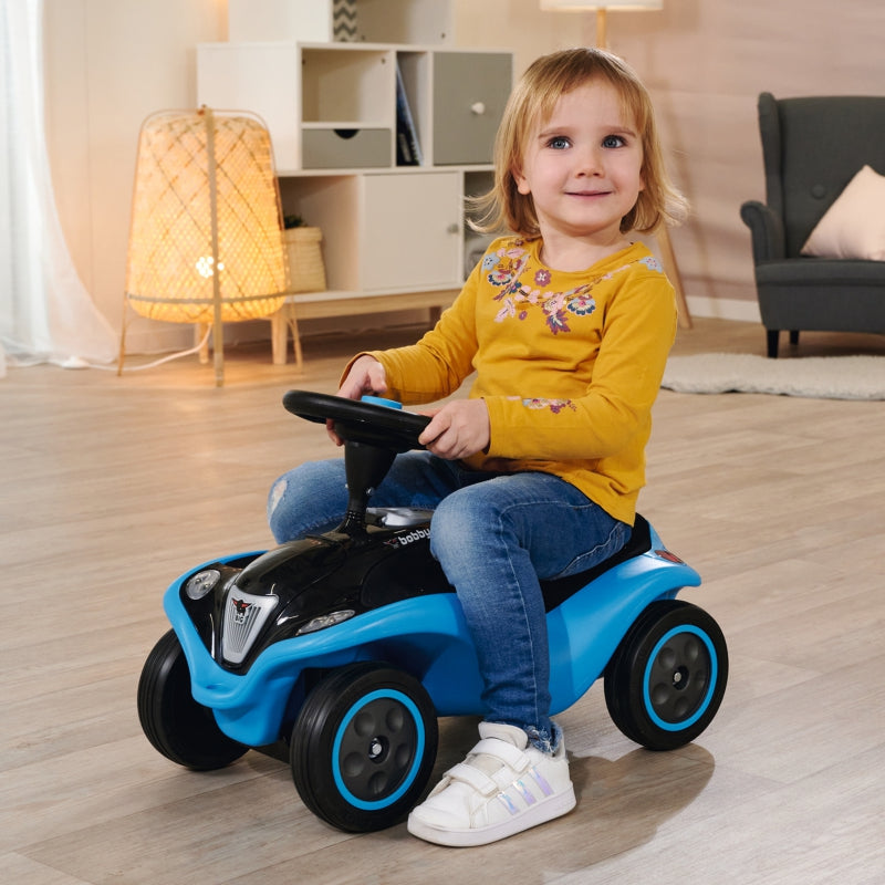 Paspiriamas automobilis su šviesos ir garso efektais, mėlyna, BIG