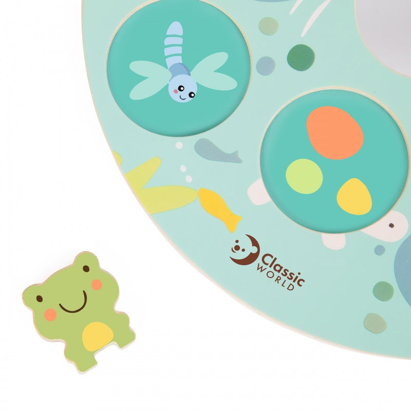 Medinis arkadinis žaidimas vaikams „Lotus Leaf“, CLASSIC WORLD