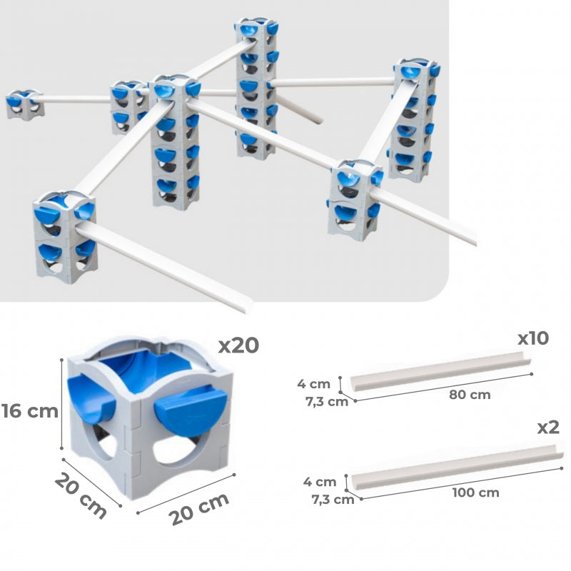 Vandens kelio konstrukcijos rinkinys, CLASSIC WORLD