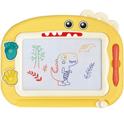 Magnetinė piešimo lenta su 2 dinozaurų antspaudai, WOOPIE