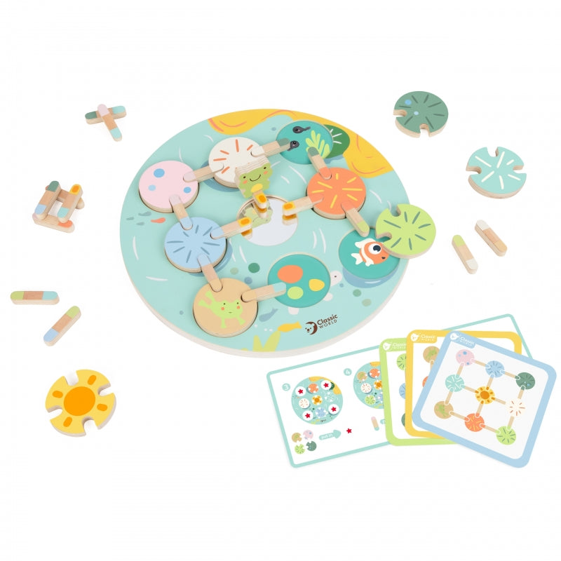 Medinis arkadinis žaidimas vaikams „Lotus Leaf“, CLASSIC WORLD