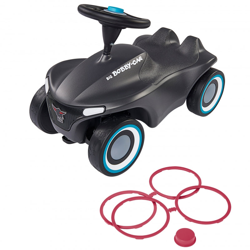 Paspiriamas automobilis Bobby Car Neo ,,BIG", juodas