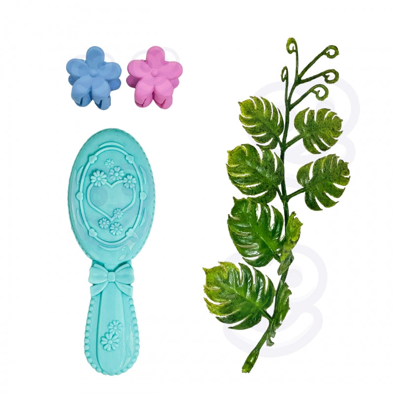 Lėlė Emi su fėjos sparnais ir plaukų šepečiu WOOPIE ROYAL