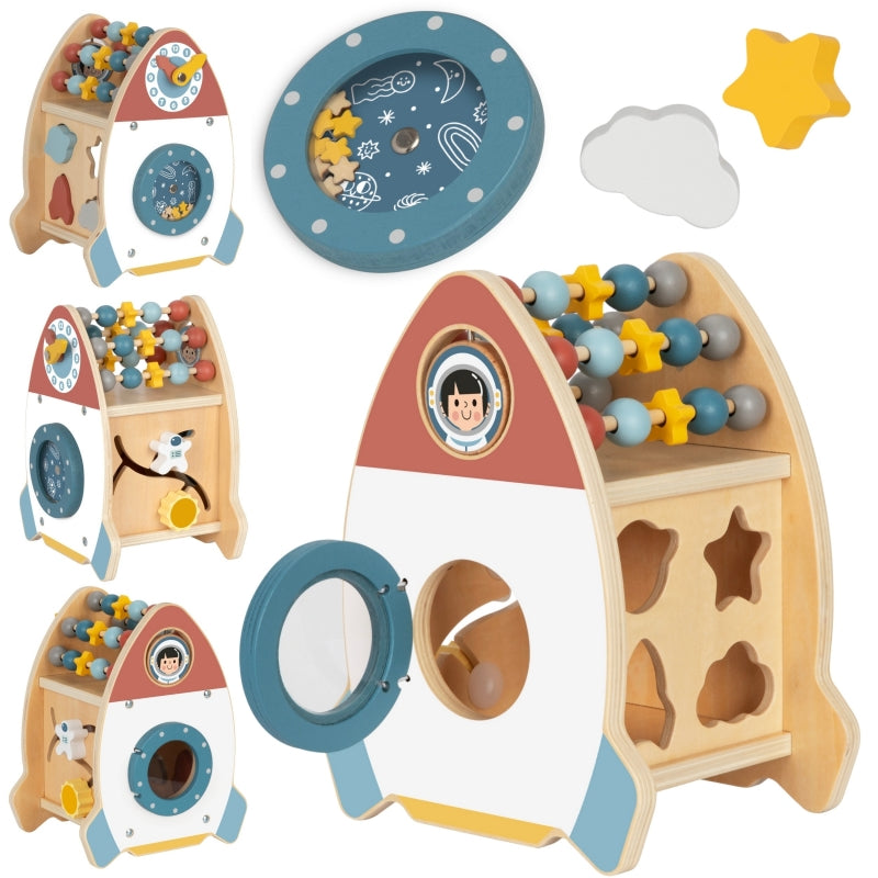 Kosminės raketos veiklos rūšiuoklis labirintas TOOKY TOY