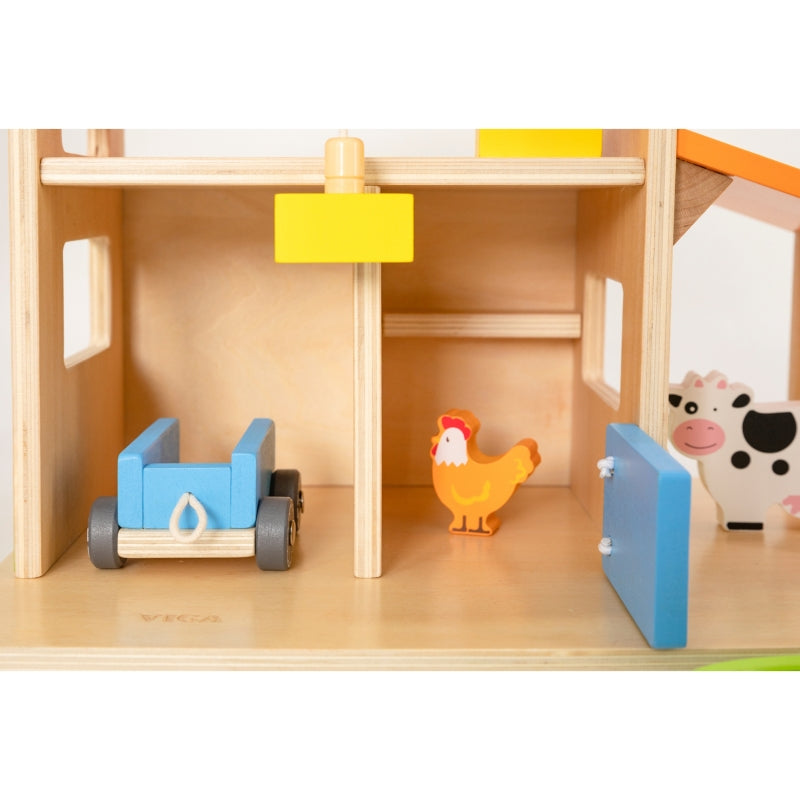 Medinis ūkis su sodu ir traktoriumi ir figūrėlėmis 21 detalė, VIGA