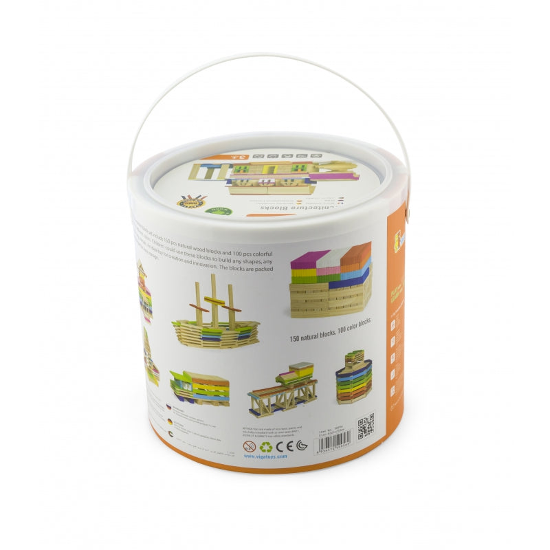 Medinis lavinamasis konstruktorius 250 vnt., Viga