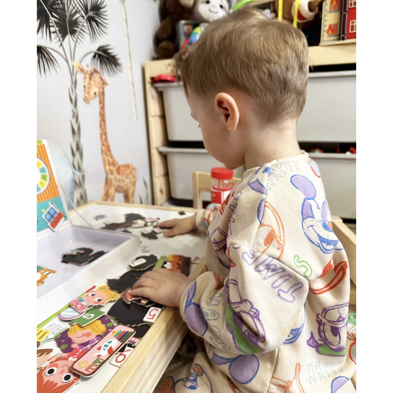 "TOOKY TOY" medinė magnetinės dėžutės dėlionė