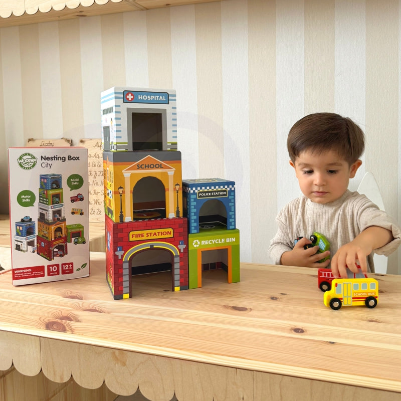 Dėlionių rinkinys miesto transportas, WOOPIE