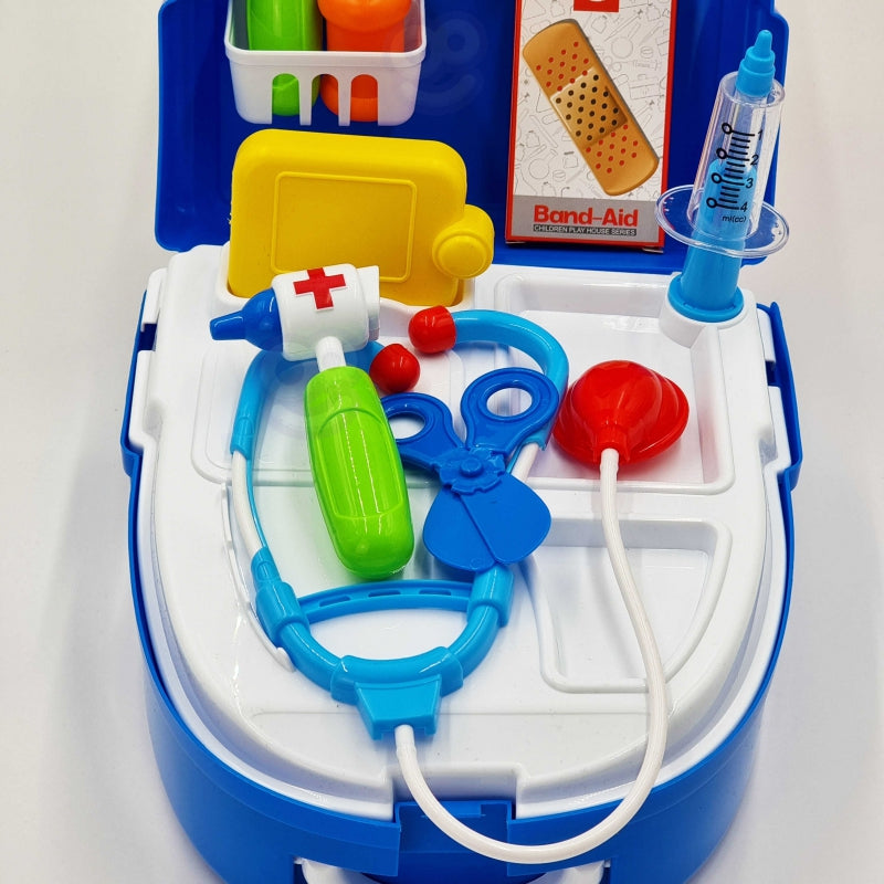 Gydytojo rinkinys kuprinėje 20 priedų, Woopie