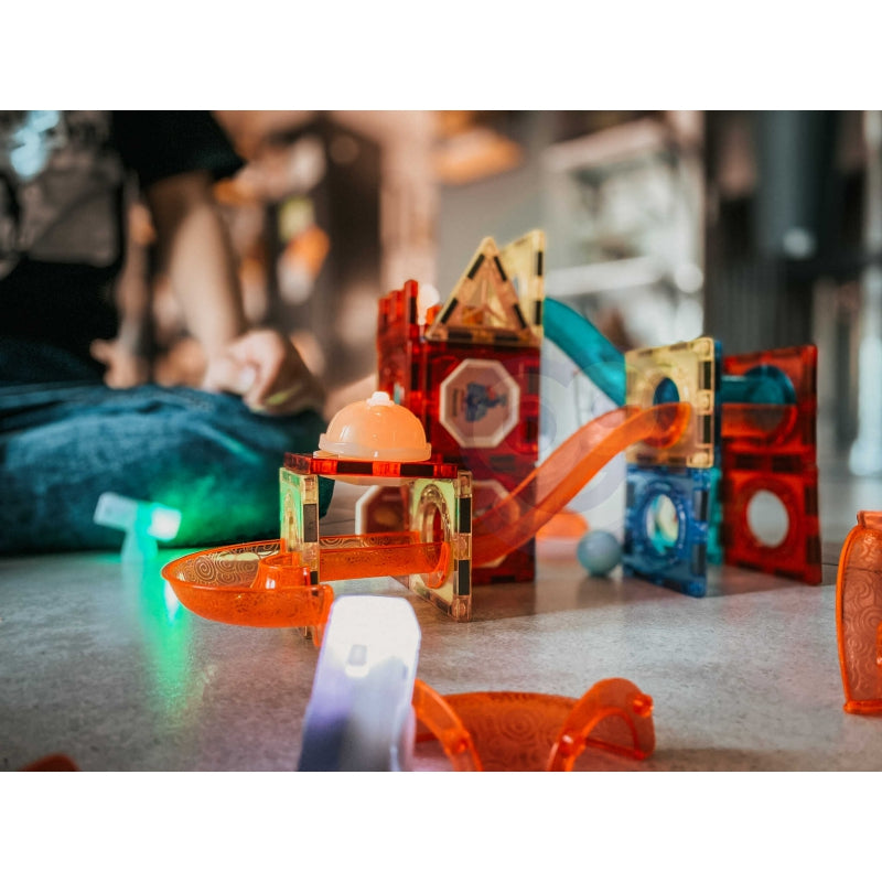 Magnetinis konstruktorius su kamuoliukais 49 el., WOOPIE