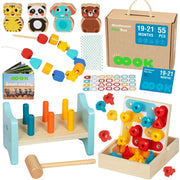 Lavinamoji Montessori dėžutė 7in1, 19-21 mėn, Tooky Toy