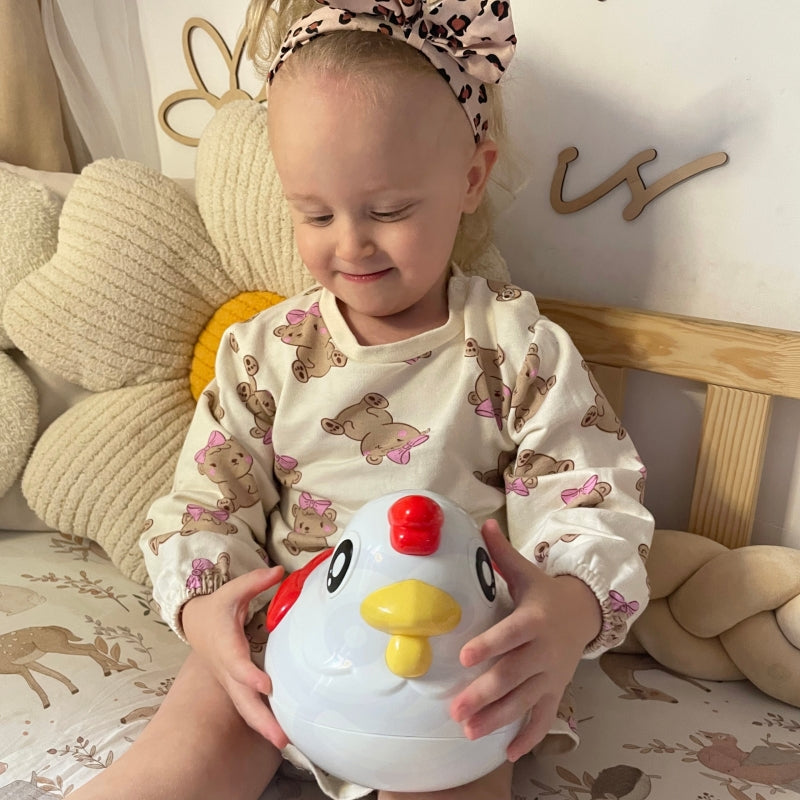 Edukacinis Montessori rūšiuoklis višta, WOOPIE