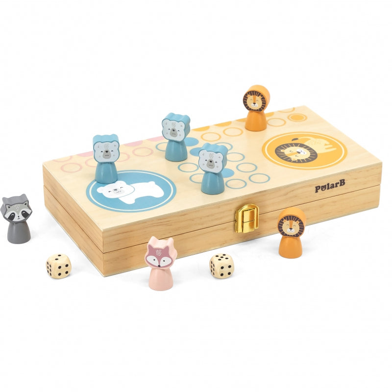 Medinis stalo žaidimas vaikams „Ludo“, Viga PolarB