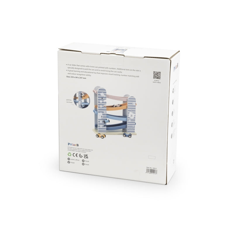 Medinis nusileidimo takas su automobiliais, VIGA