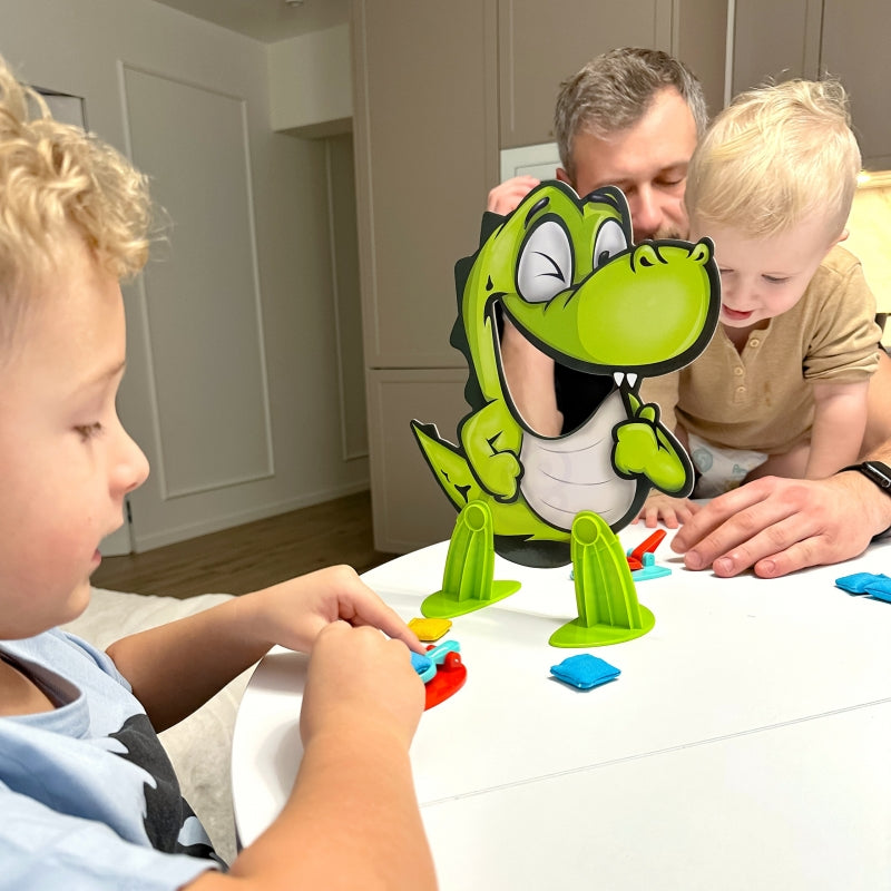 Arkadinis žaidimas vaikams „Alkanas dinozauras“, WOOPIE