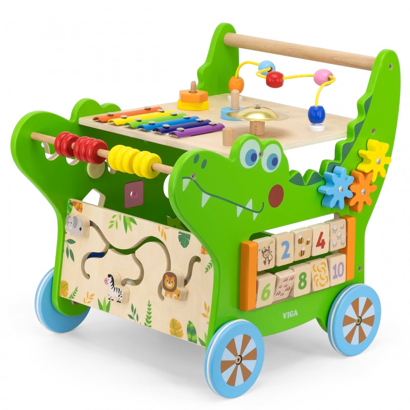 Medinis daugiafunkcinis stumdukas krokodilas, VIGA