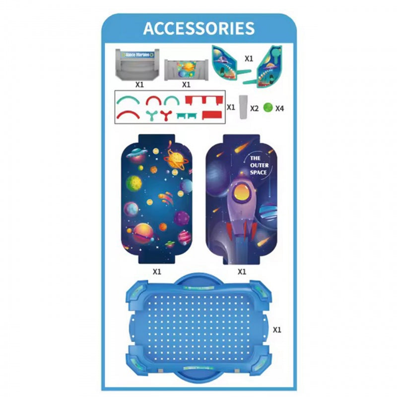 Arkadinis stalo žaidimas „Space Flipper“ 2in1, WOOPIE