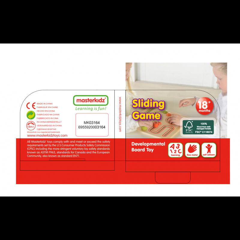 Edukacinė lenta „Stumdomas labirintas“, Masterkidz