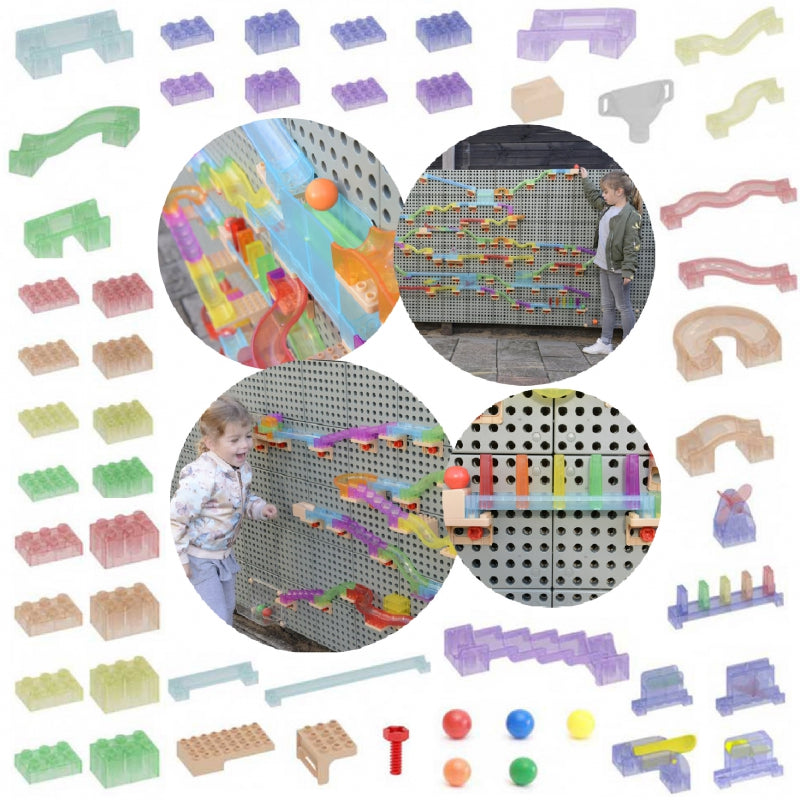 MASTERKIDZ STEM lentos priedai, 440vnt.