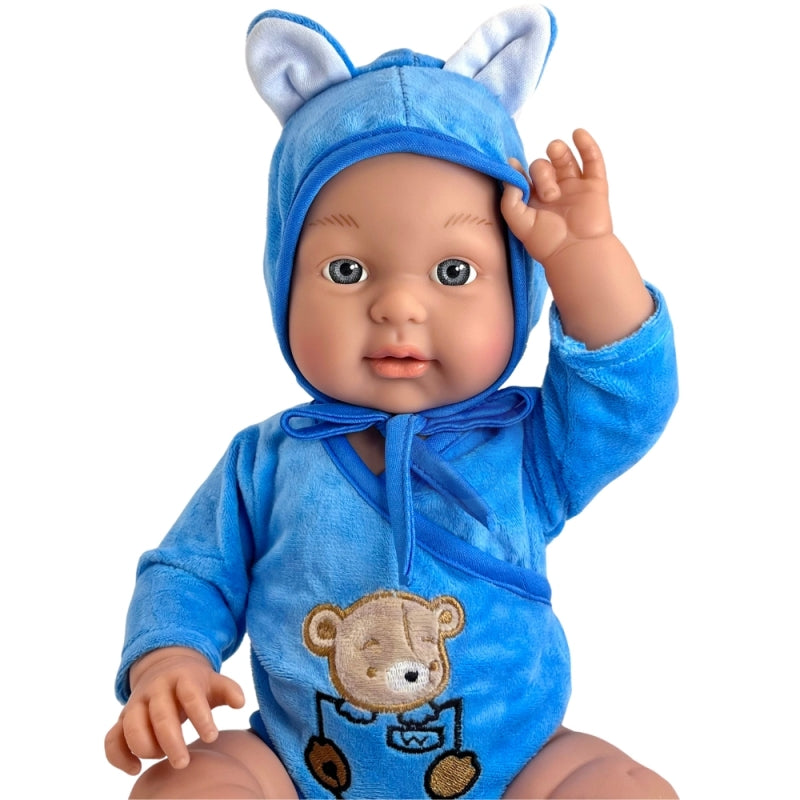 Lėlė meškiuko drabužiuose WOOPIE 46 cm