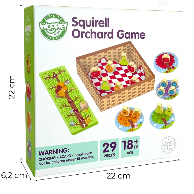 Stalo žaidimas Voverė sode, WOOPIE