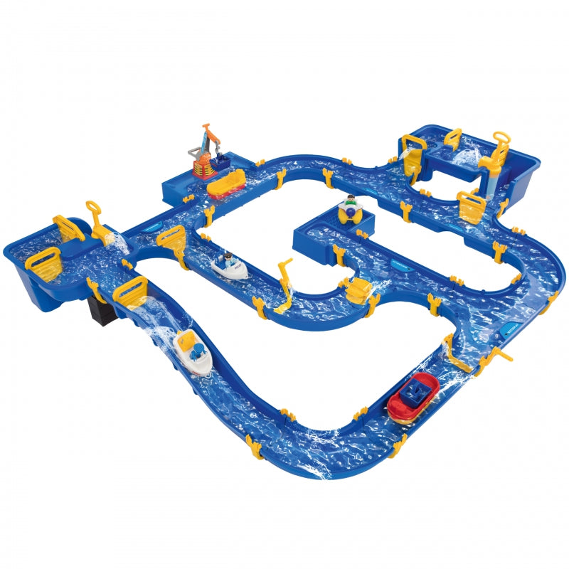 Didelė vandens kanalų trasa su uostu Waterplay, Big