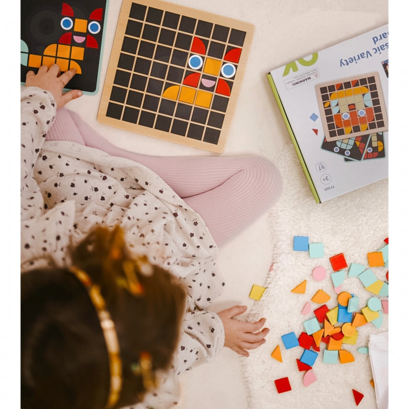 Medinė Montessori mozaika, TOOKY TOY