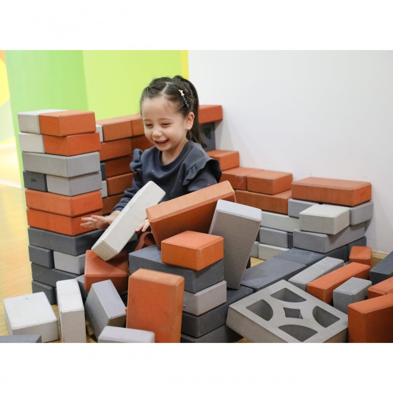 Minkštos EVA plytos statyboms CLASSIC WORLD EDU