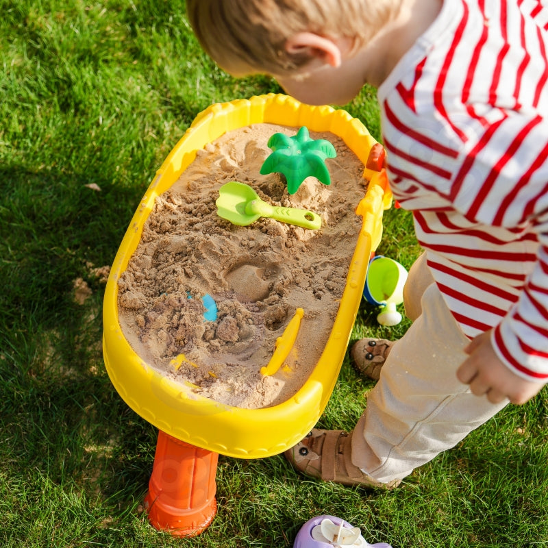 Stalas vandens ir smėlio žaidimams su priedais, WOOPIE