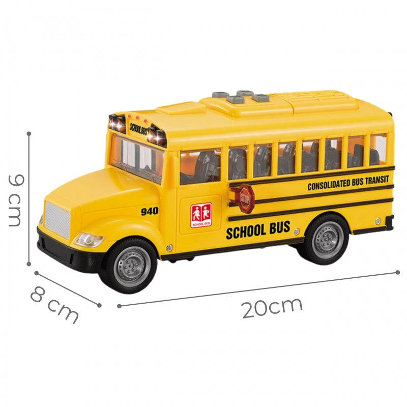 Interaktyvus mokyklinis autobusas vaikams 1:20, WOOPIE