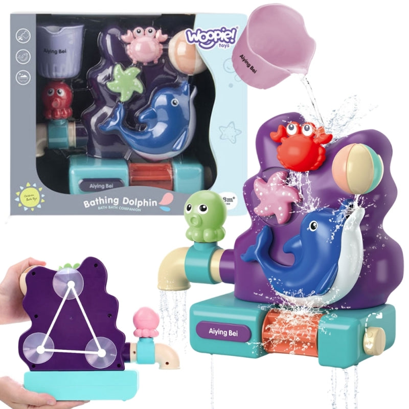 Vonios žaislas delfinams, Woopie