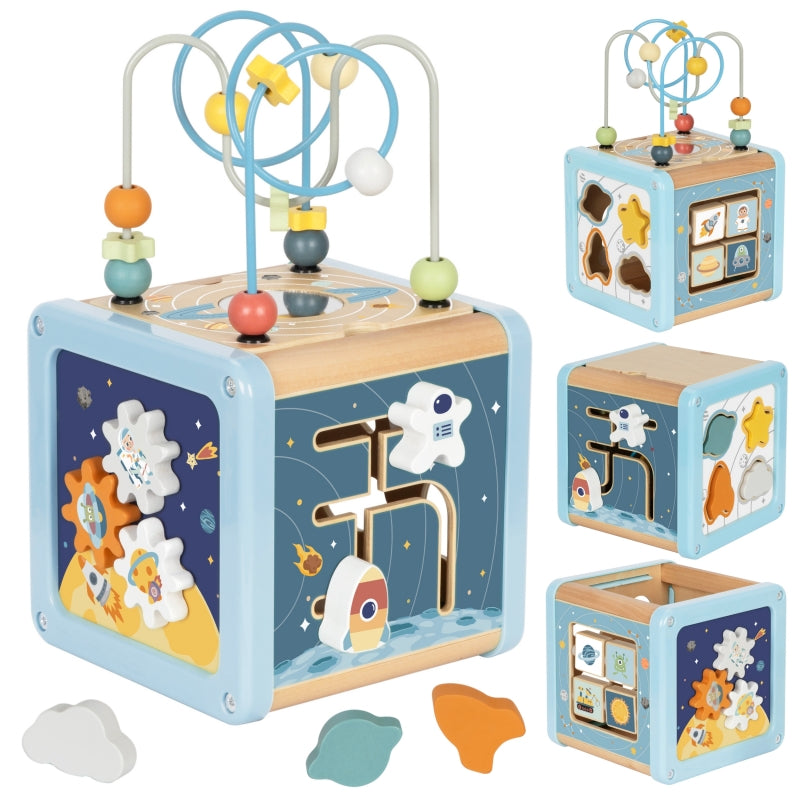 Medinis veiklos kubas „Cosmos Sorter Maze“ TOOKY TOY