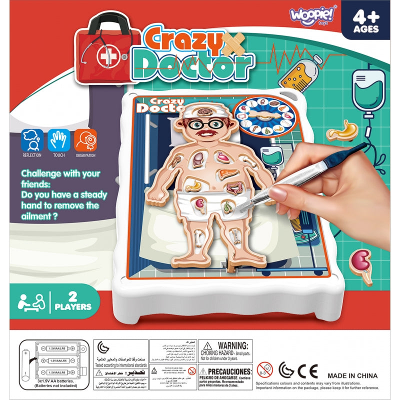 Arkadinis žaidimas Beprotiškas daktaras, WOOPIE