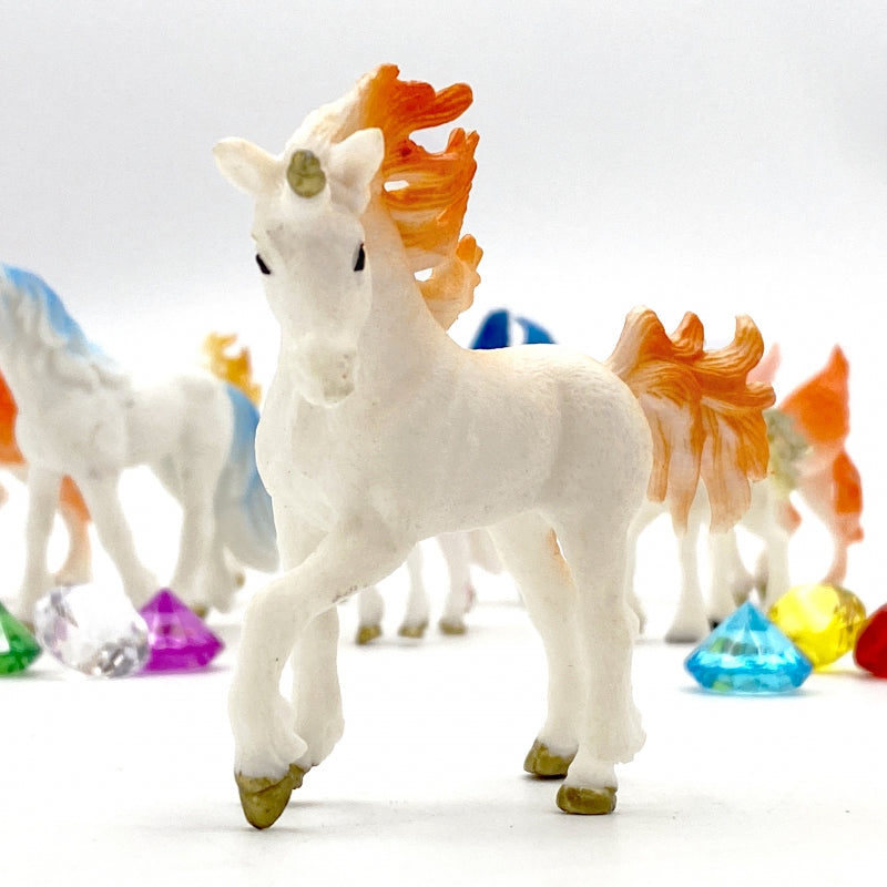 Figūrėlių rinkinys 16 vnt, WOOPIE, vienaragiai