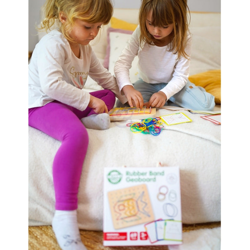 Medinė dėlionė su gumytėmis 69 vnt., Woopie