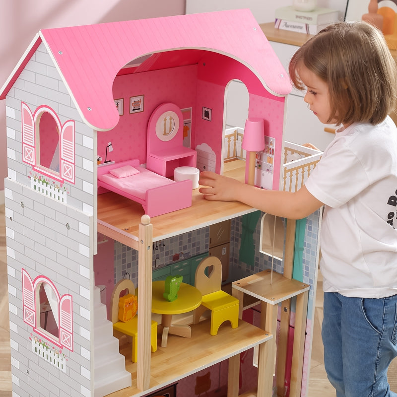 Didelis medinis lėlių namelis, VIGA