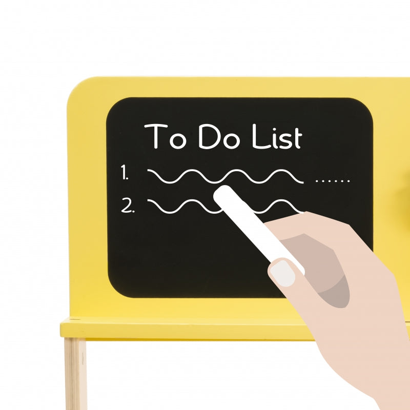 Medinis darbastalis su piešimo lenta ir priedais,  Classic World