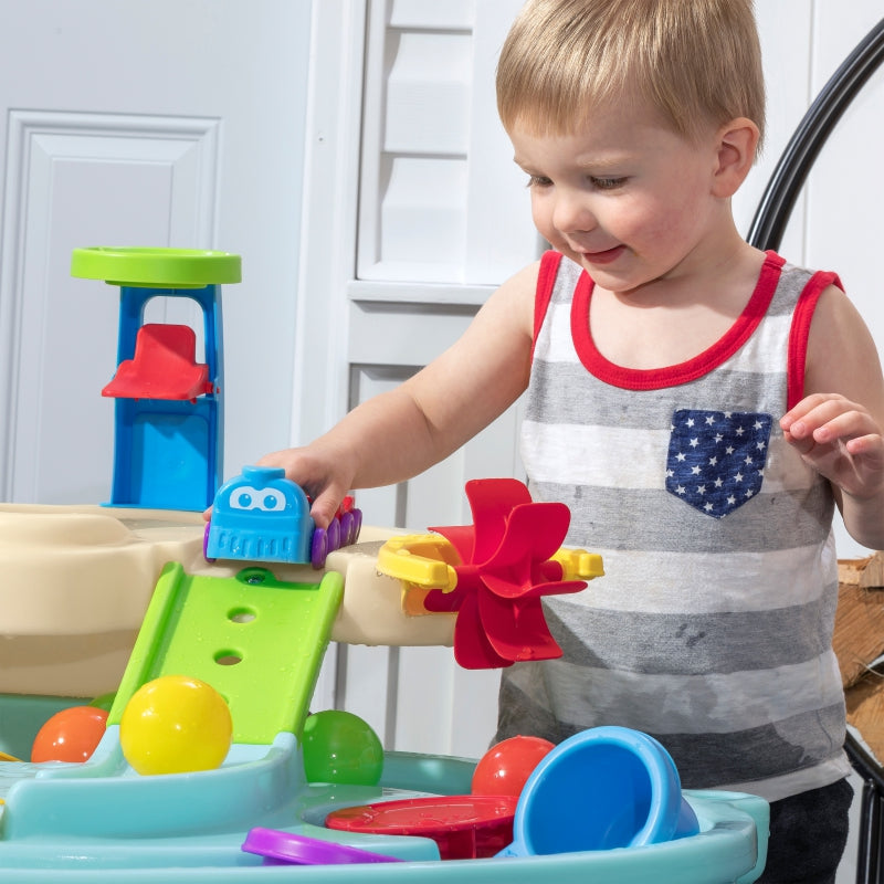 Didelis vandens stalas 2 pakopų statybvietė su priedais, Step2