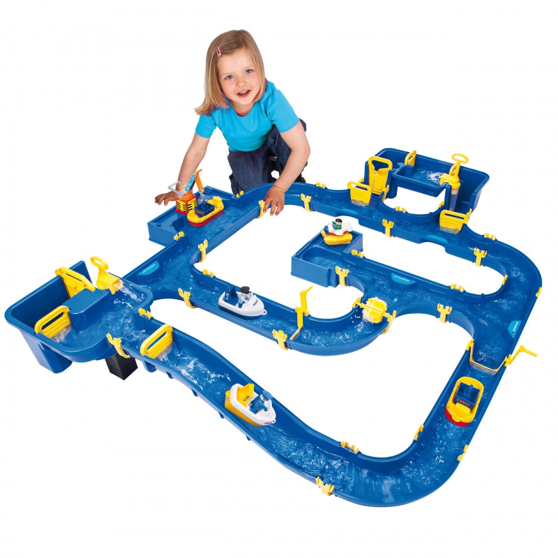 Didelė vandens kanalų trasa su uostu Waterplay, Big