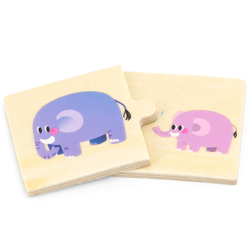 Medinė dėlionė, gyvūnai, VIGA