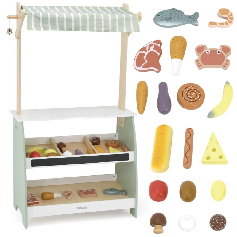 Vaikiškas medinis prekystalis, VIGA