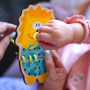 Medinis siuvimo rinkinys vaikams „Gyvūnai“ 5in1, WOOPIE GREEN