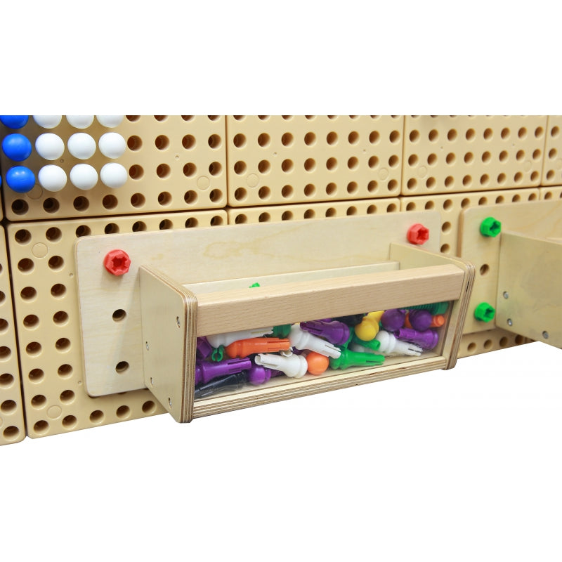 Konteineris priedams su permatoma sienele, Masterkidz STEM