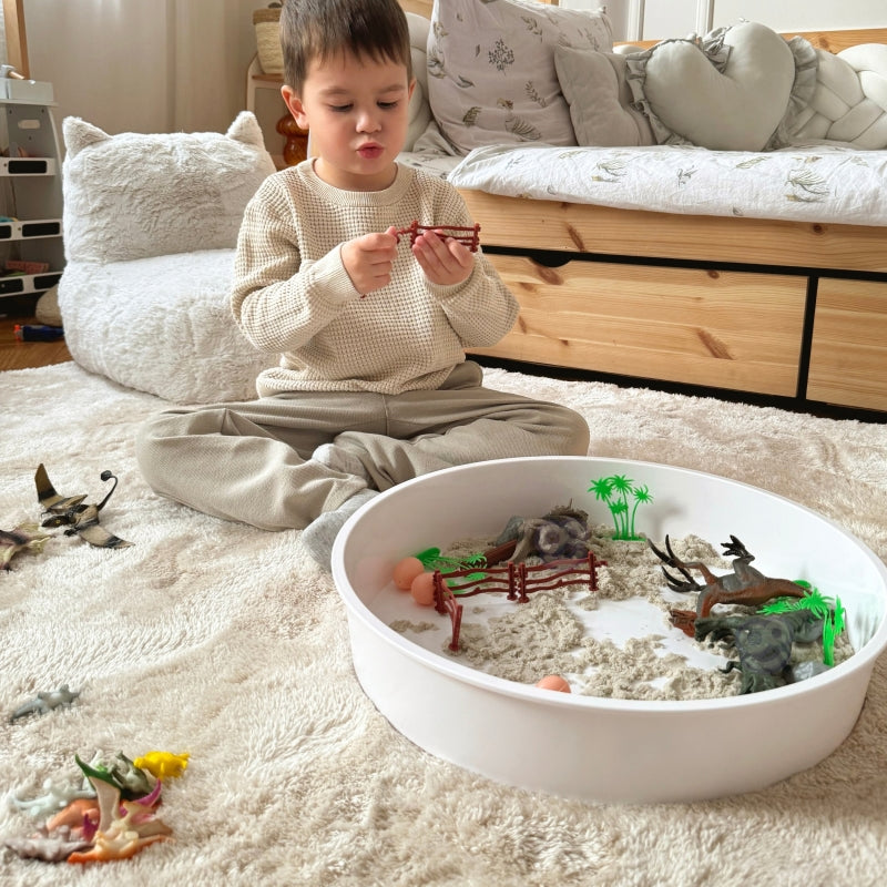 Figūrėlių rinkinys 40 vnt, WOOPIE, dinozaurai