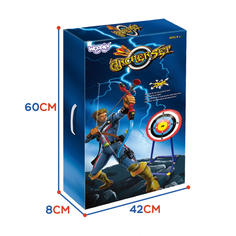 Vaikiškas lankas su strėlėmis ir taikiniu Woopie