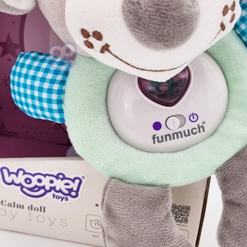 Interkatyvus pliušinis šuniukas, WOOPIE