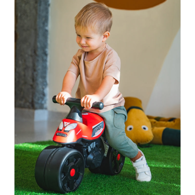 Paspiriamas motociklas FALK Rider Racing, raudonas