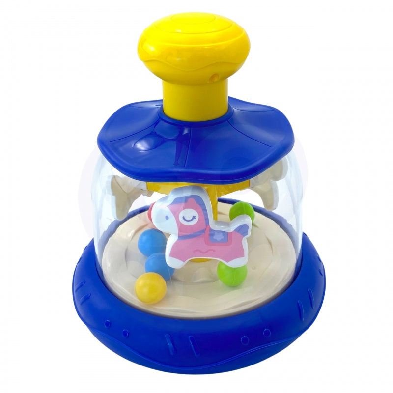 Žaislinė besisukanti karuselė, mėlyna, WOOPIE